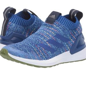 adidas Rapidarun LL Knit J Blue Slip-on Sneaker